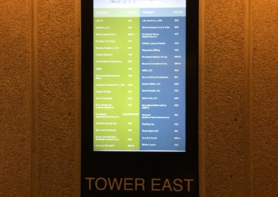 Tower East Digital Display – Equity Engineering Group