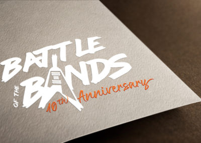 Battle of the Bands (BotB) Logo Design