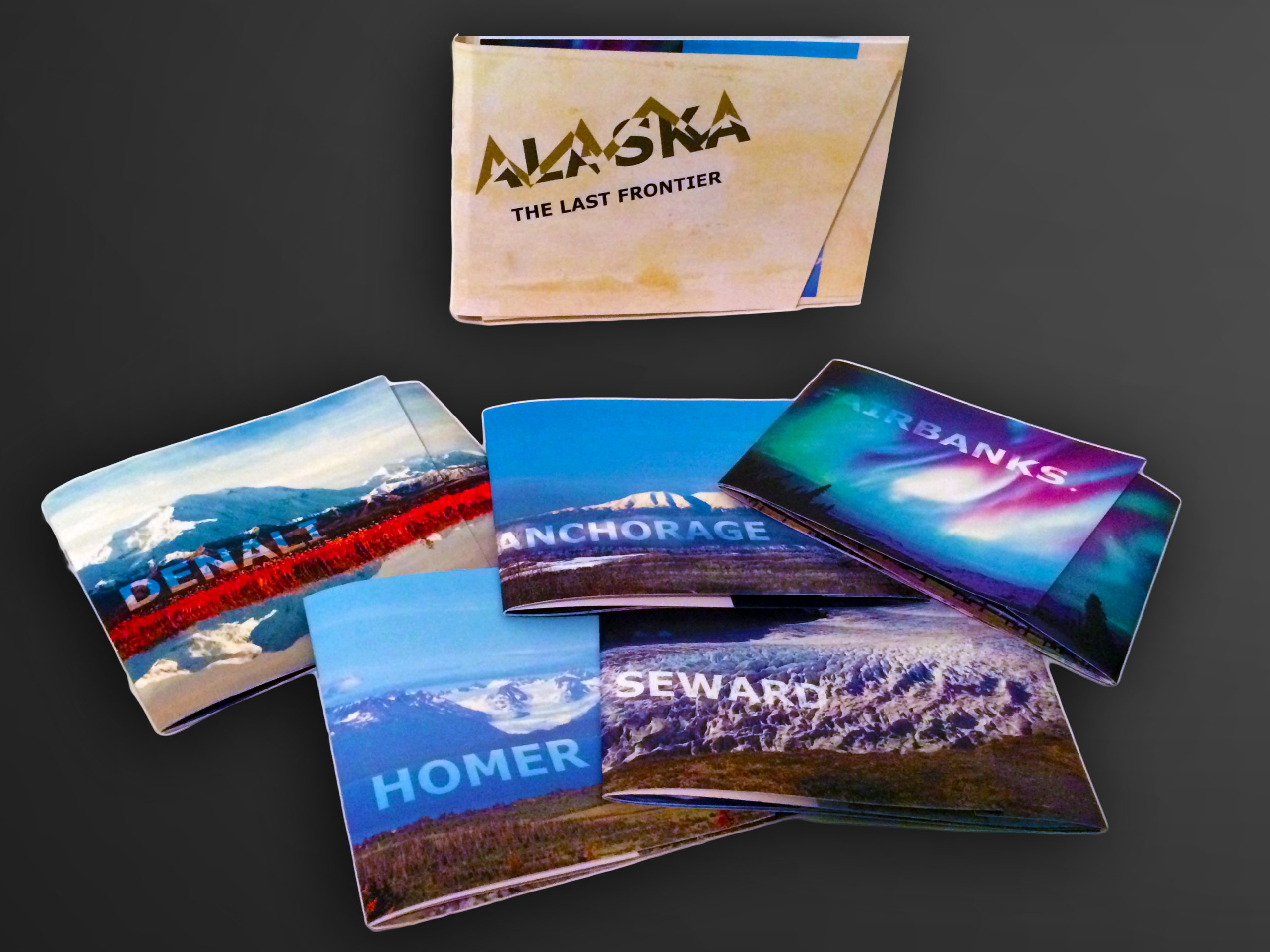 Printed version of the Alaska Travel Brochures