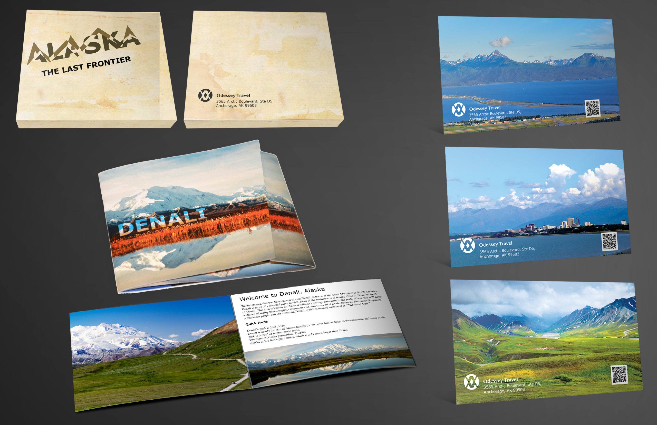 Odessey Travel Alaska Brochures